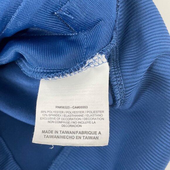 Nike Golf Dri Fit Blue Full Zip Collarless Jacket Mens Size Large Outdoor - Picture 9 of 13